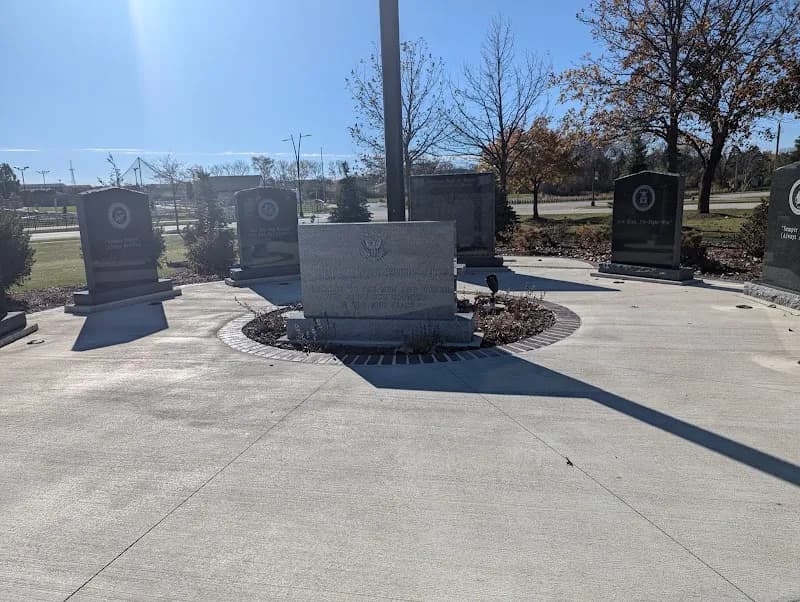 View of Greenfield Public Library in Greenfield, WI