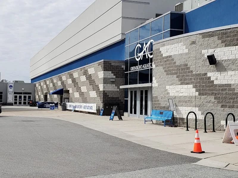 View of Greensboro Aquatic Center in Greensboro, NC