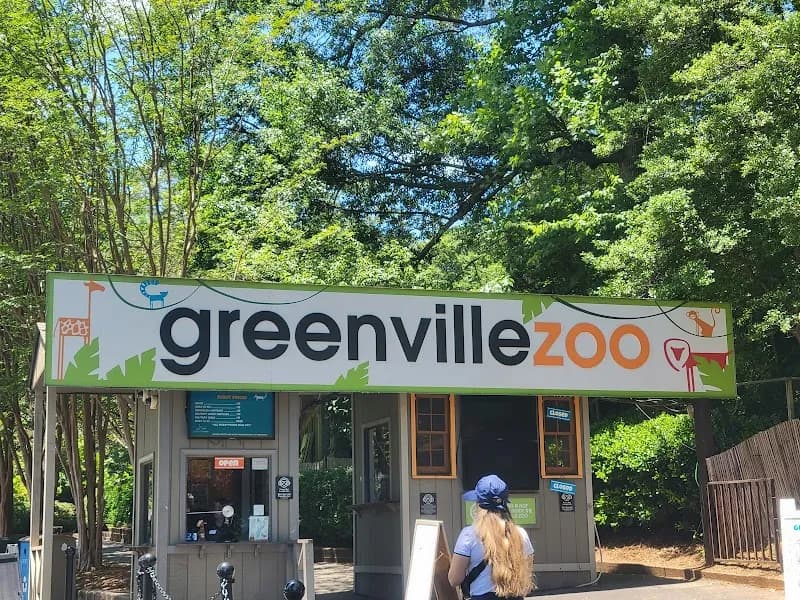View of Greenville Zoo in Greenville, SC
