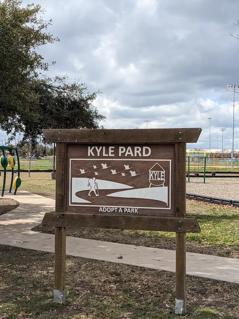 View of Gregg-Clarke Park in Kyle, TX