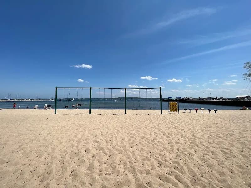 View of Greilickville Harbor Park in Traverse City, MI
