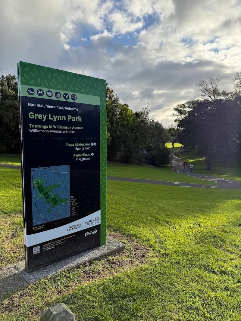 View of Grey Lynn Park in Grey Lynn, AKL