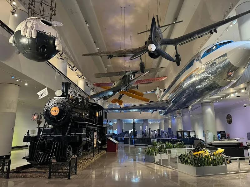View of Griffin Museum of Science and Industry in Chicago, IL