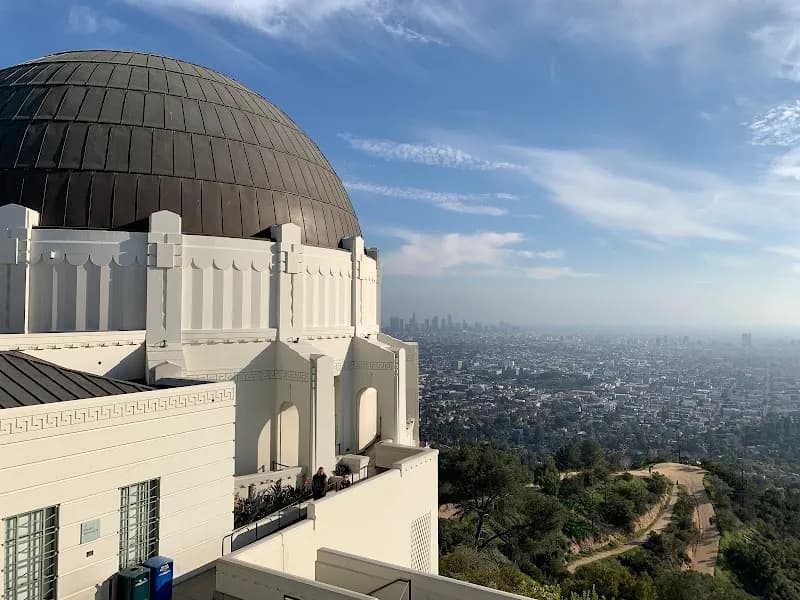 View of Griffith Observatory in Los Angeles, CA
