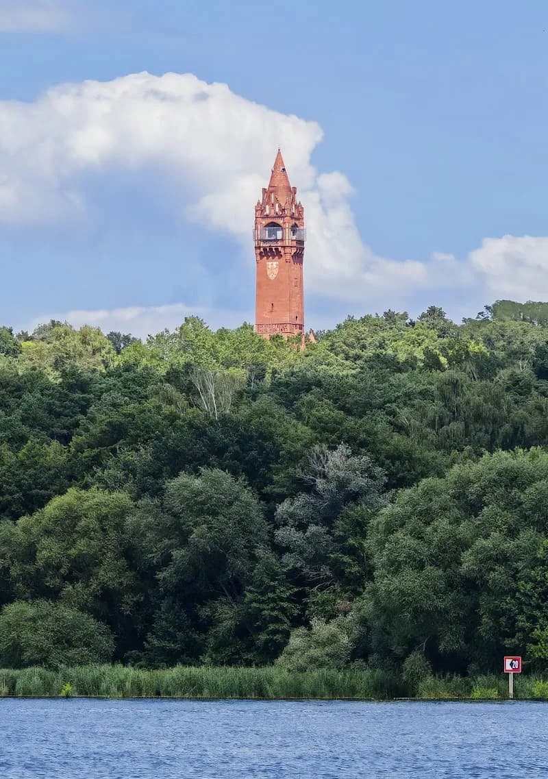 View of Grunewald Tower in Wannsee, BE