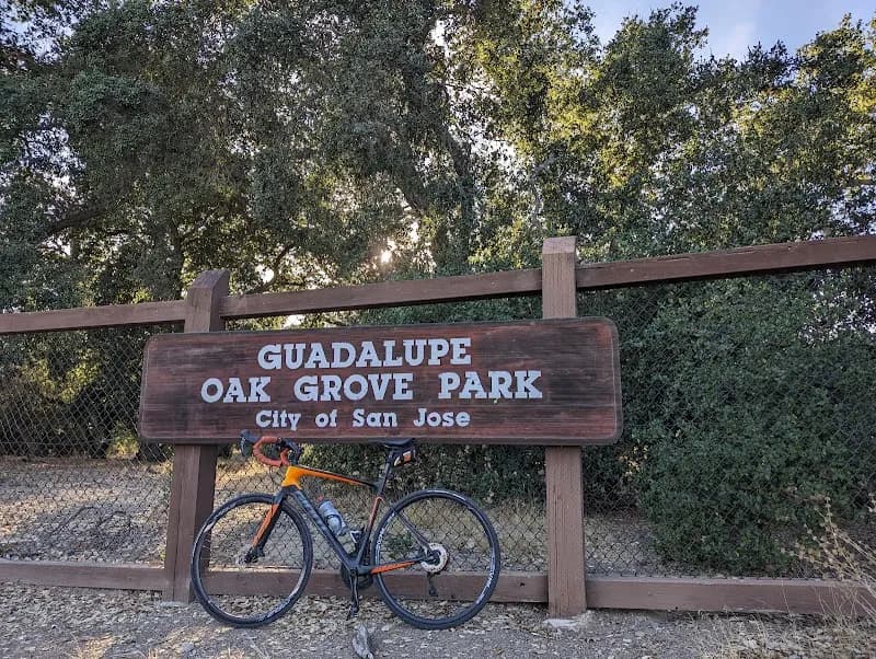 Guadalupe Oak Grove Park park in Almaden Valley, CA