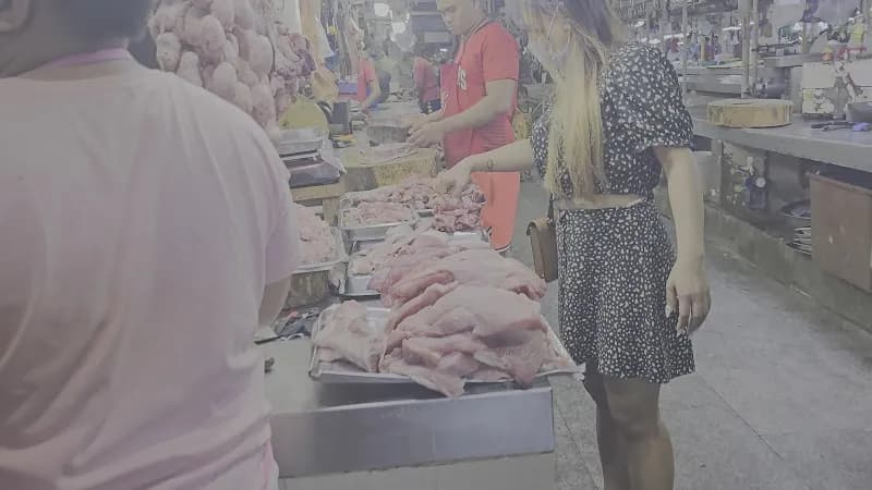 View of Guadalupe Public Market in Kawit, NCR