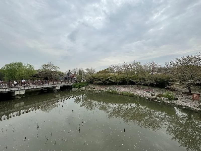 View of Gucun Park in Pudong, SH