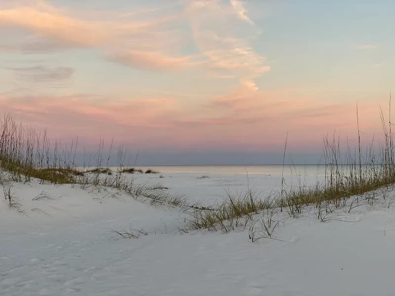 View of Gulf Island National Seashore in Navarre, FL