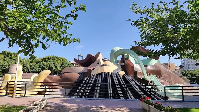 View of Gulliver park in Valencia, VC