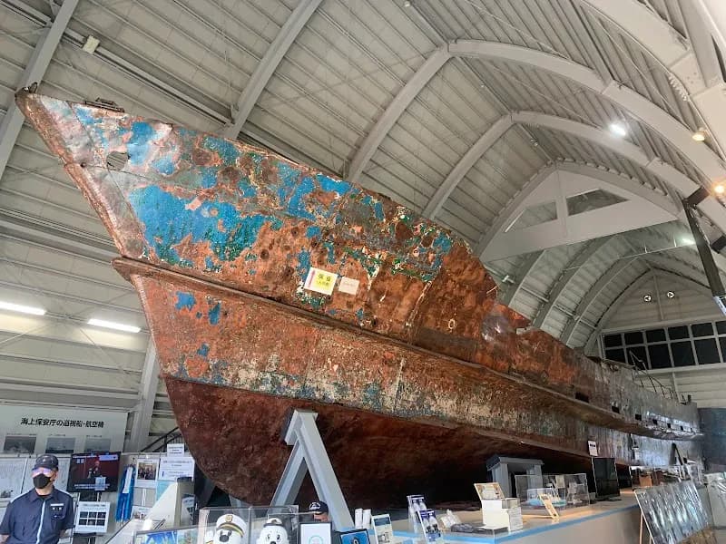 View of Gunkansen (Battleship Yamato Museum) in Yokohama, YH
