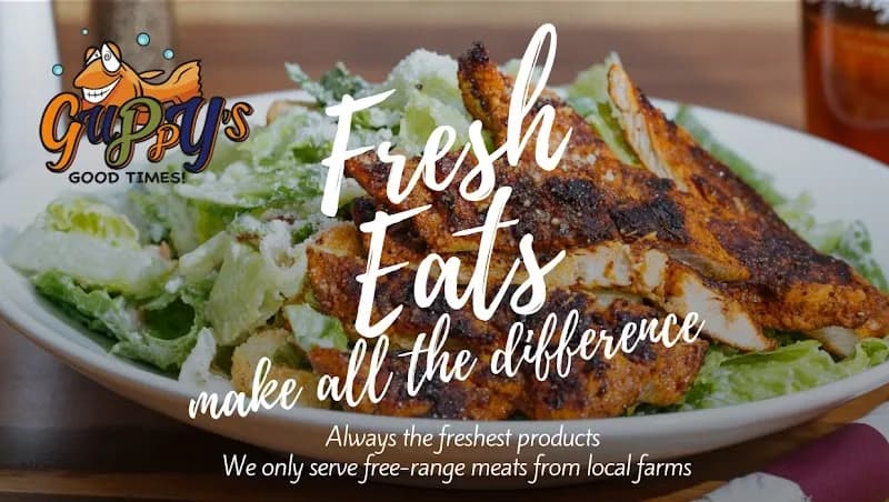 View of Guppy's Good Times in Conshohocken, PA