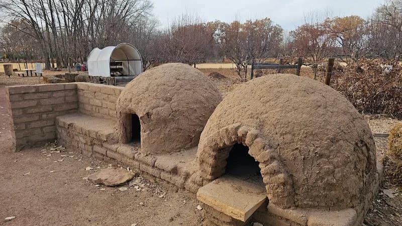 Gutierrez-Hubbell House museum in Alameda, NM