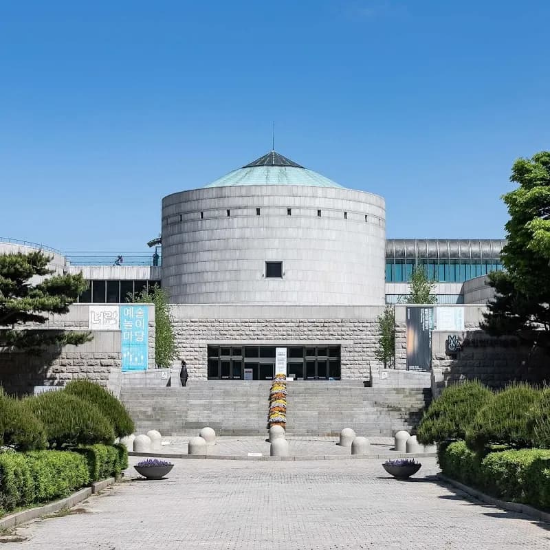 View of Gwacheon Library in Gwacheon, GG
