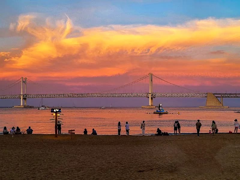 Gwangalli Beach beach in Gwangalli, Busan