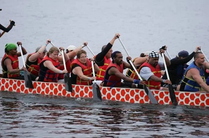 GWN Dragon Boat marina in Port Credit, ON