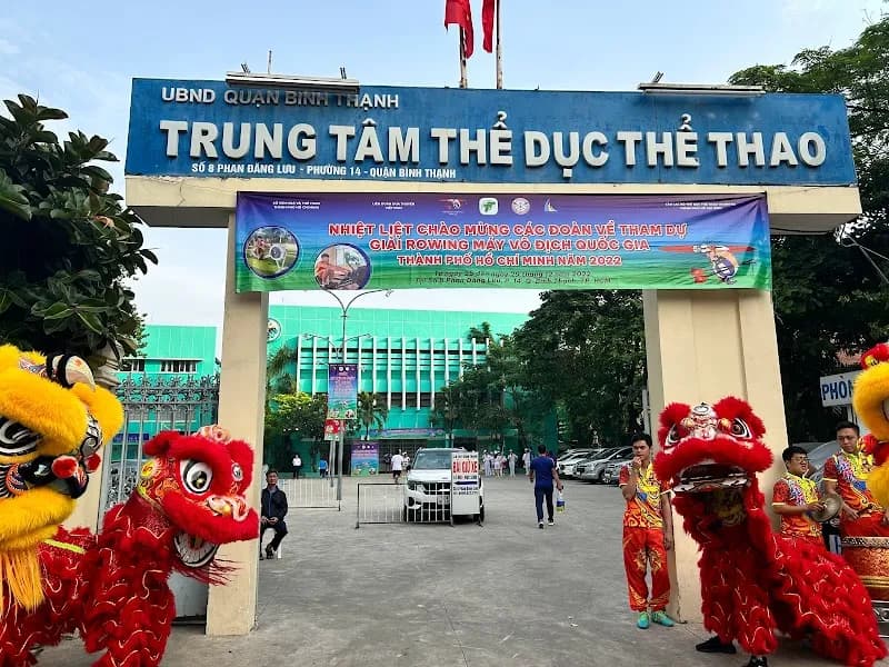 View of Gymnastics CENTER Binh Thanh District in Binh Thanh, HCMC