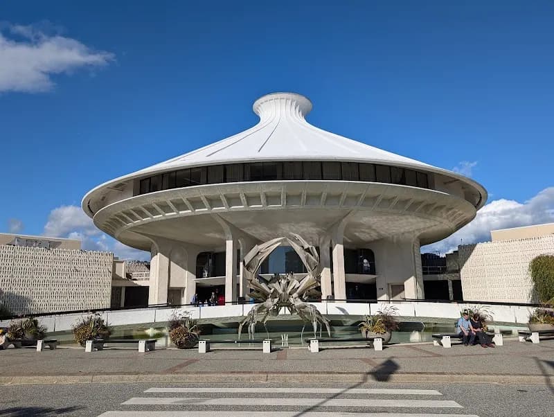 View of H.R. MacMillan Space Centre in Vancouver, BC