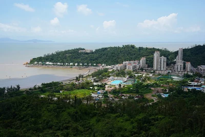 View of Hac Sa Beach in Macau, MAC