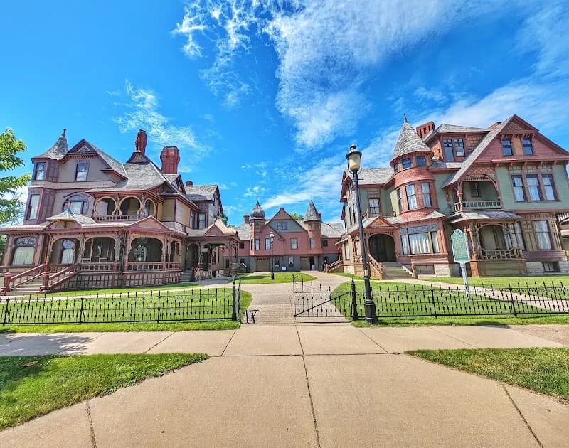 View of Hackley & Hume Historic Site in Muskegon, MI
