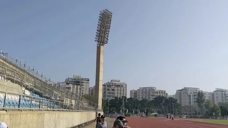 View of Hadar Yosef Athletic Stadium in Beit Dagan, TA