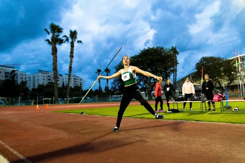 View of Hadar Yosef Athletic Stadium in Beit Dagan, TA