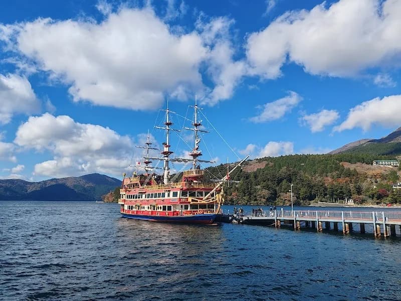 View of Hakone-en in Odawara, Kanagawa
