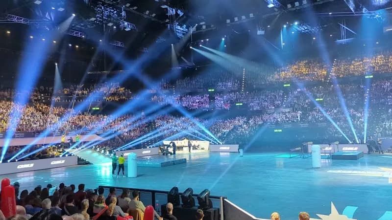 View of Hallenstadion in Zurich, ZH