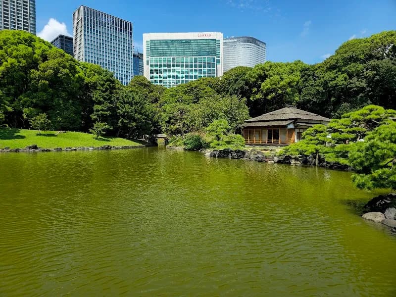 Hamarikyu Gardens garden in Minato, Tokyo