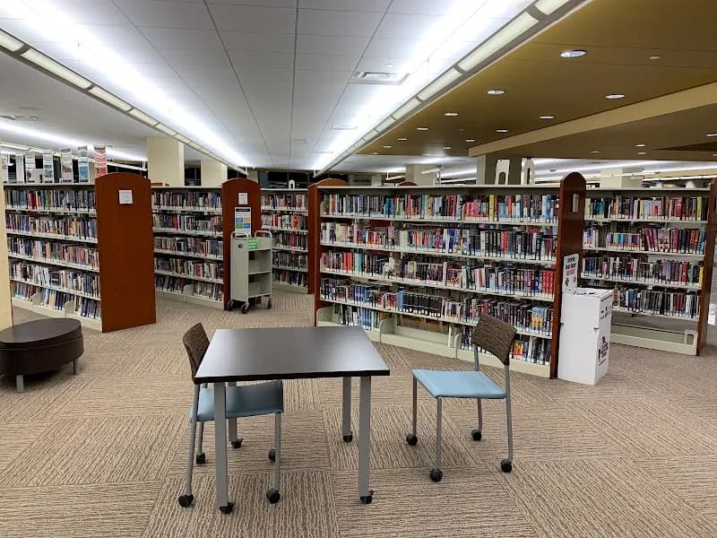 View of Hamilton East Public Library in Noblesville, IN
