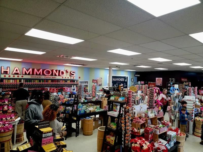 View of Hammond’s Candies in Denver, CO