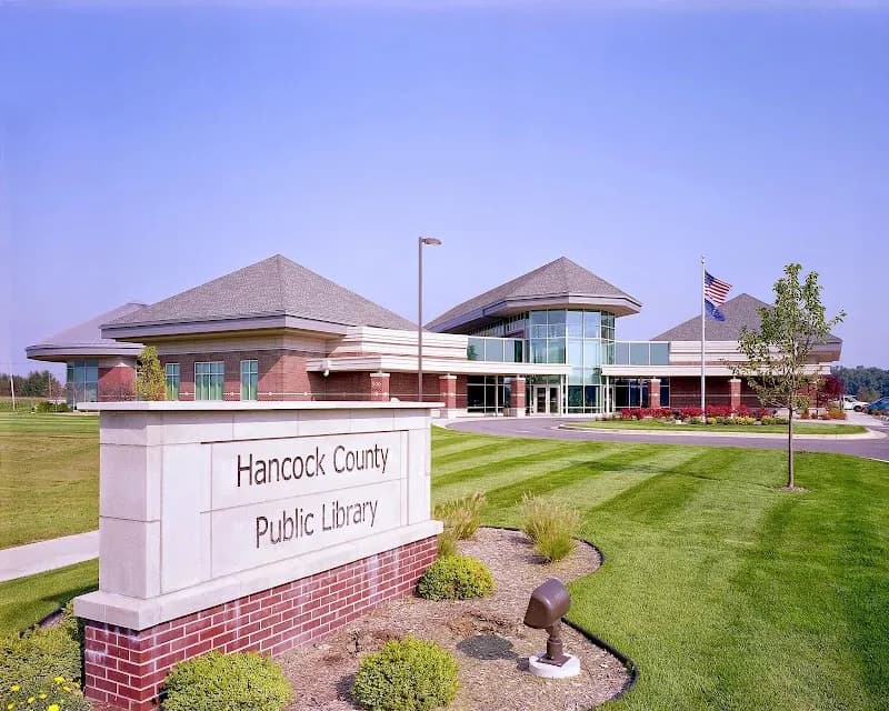 Hancock County Public Library library in Greenfield, IN