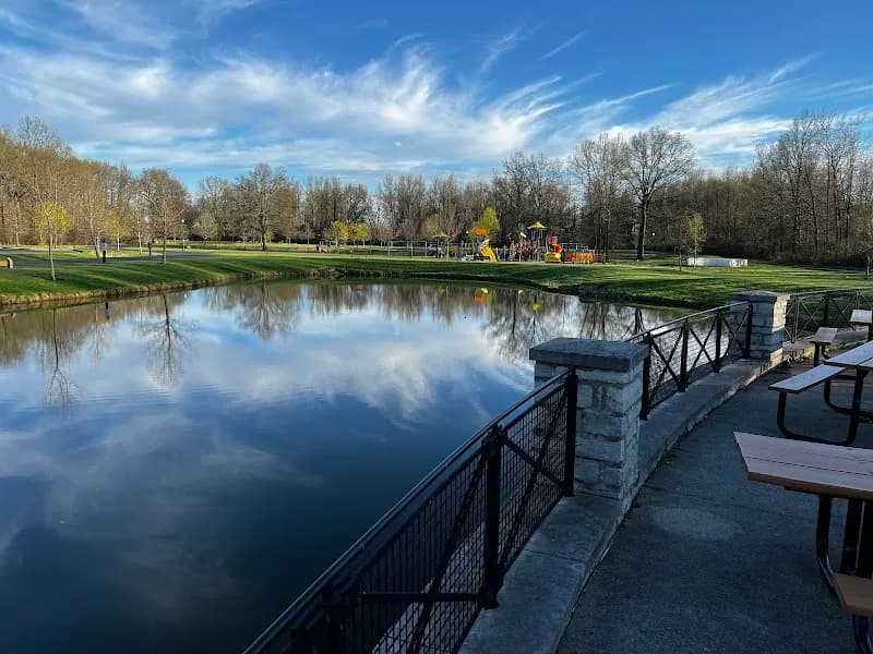 View of Hannah Park in Gahanna, OH