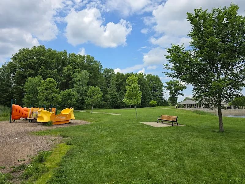 View of Hannah Park in Gahanna, OH