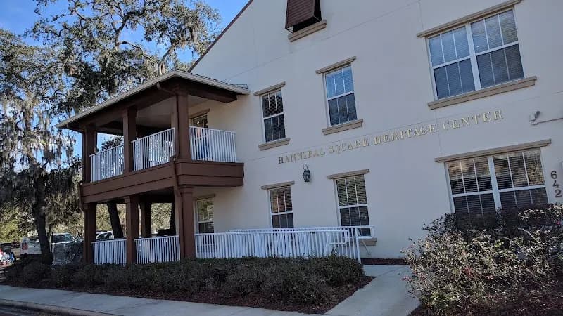 View of Hannibal Square Heritage Center in Winter Park, FL