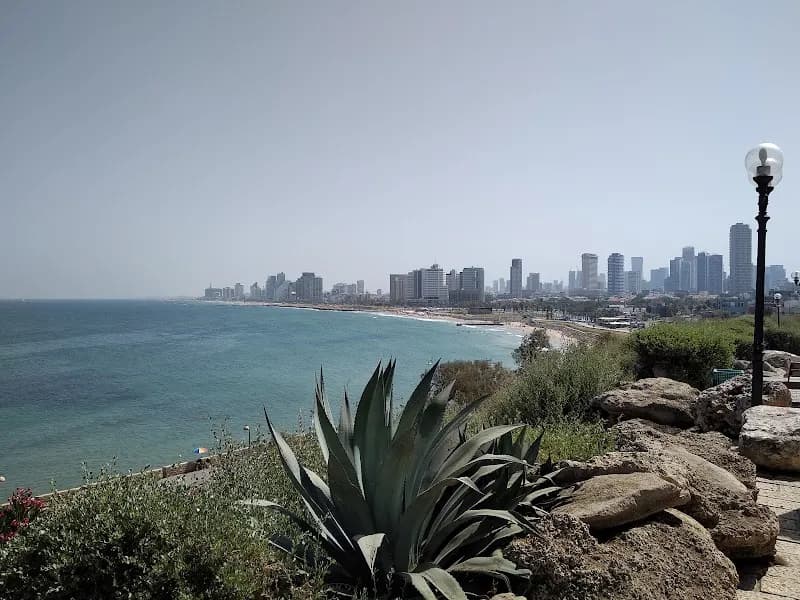 View of HaPisga Garden in Jaffa, TA