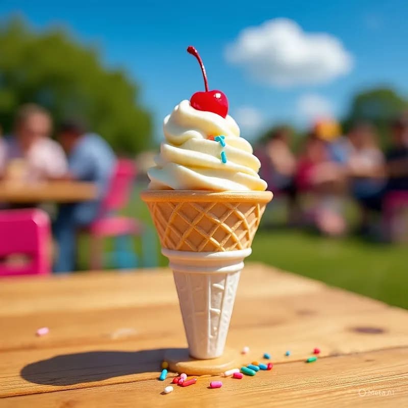View of Happy Lanterns Ice Cream Parlour in Colombo 5, WP