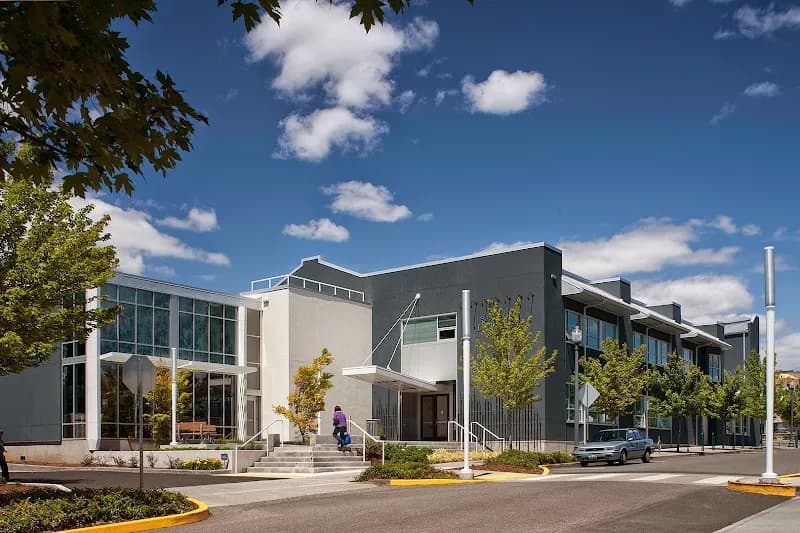 View of Happy Valley Library in Happy Valley, OR