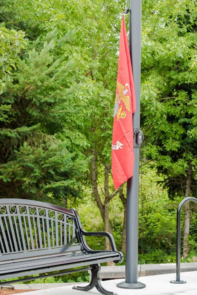 View of Happy Valley Veterans Memorial in Happy Valley, OR