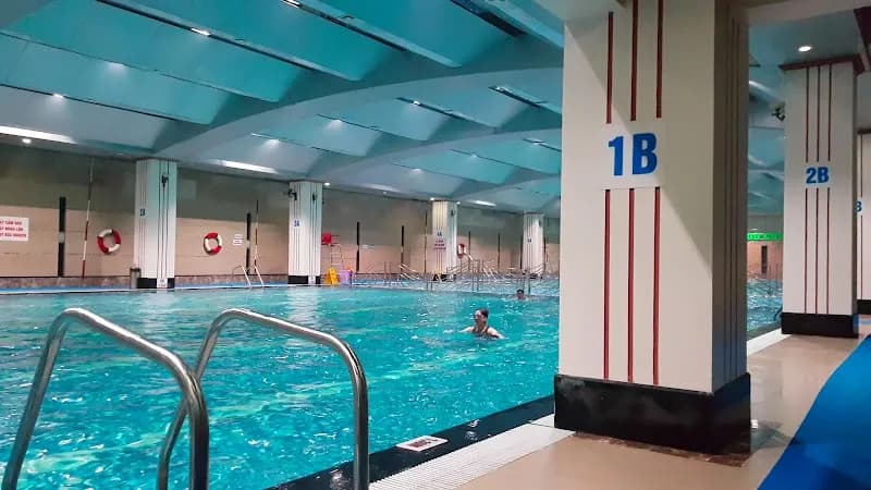 View of Hapulico Swimming Pool in Thanh Xuân, HN