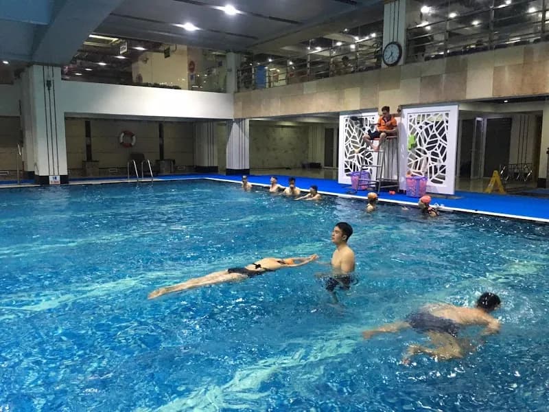 View of Hapulico Swimming Pool in Thanh Xuân, HN