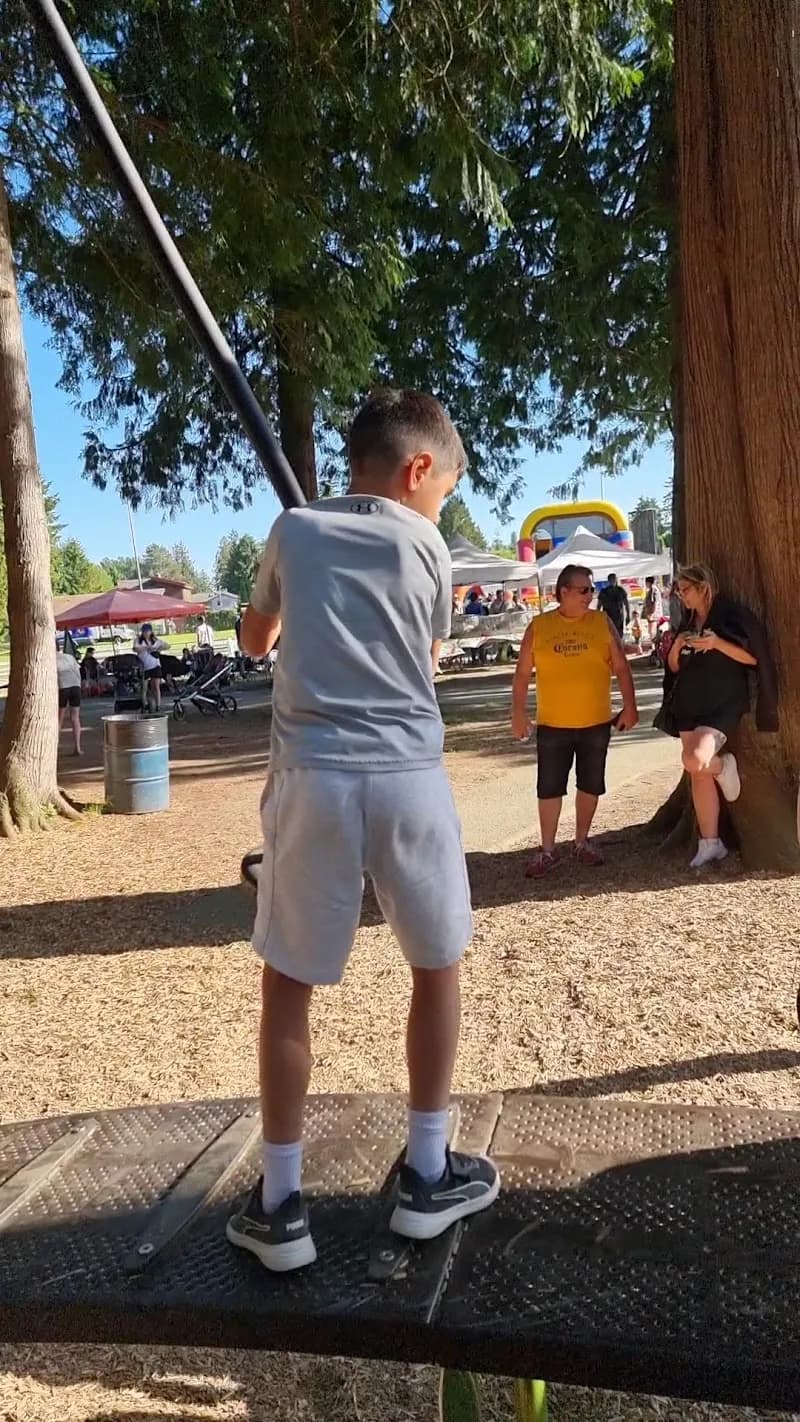 View of Harris Road Park in Pitt Meadows, BC