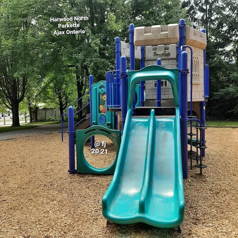 Harwood North Parkette park in Ajax, ON