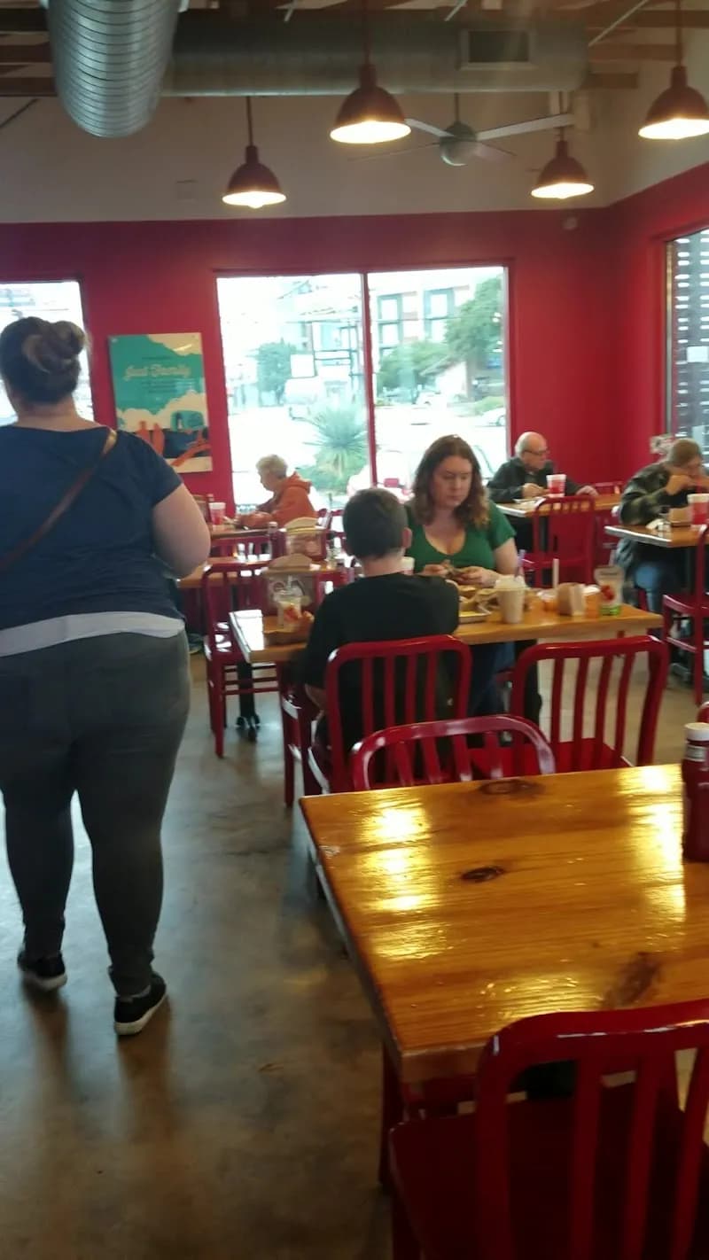 View of Hat Creek Burger Company in Austin, TX