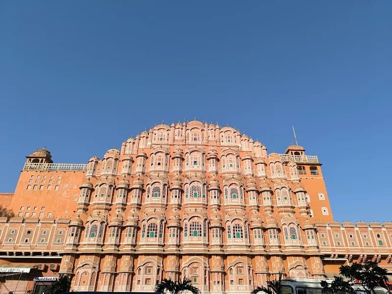 Hawa Mahal castle in Jaipur, RJ