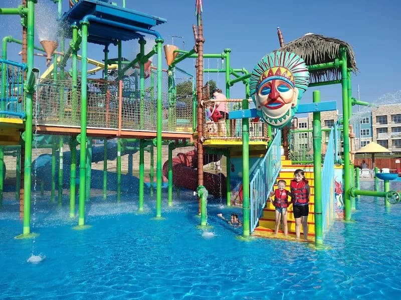 Hawaiian Waters Garland water park in Dallas, TX