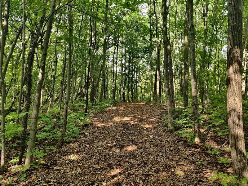 View of Hawk Woods Park and Campground in Farmington Hills, MI
