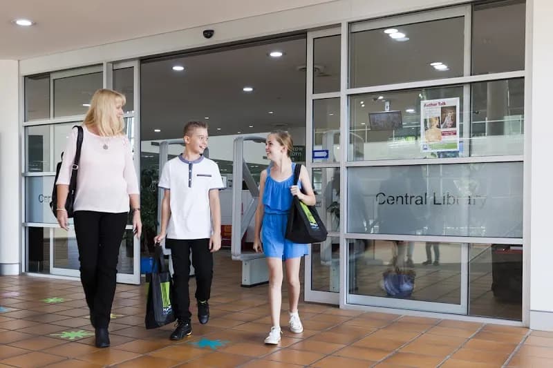 View of Hawkesbury Central Library in Windsor, NSW