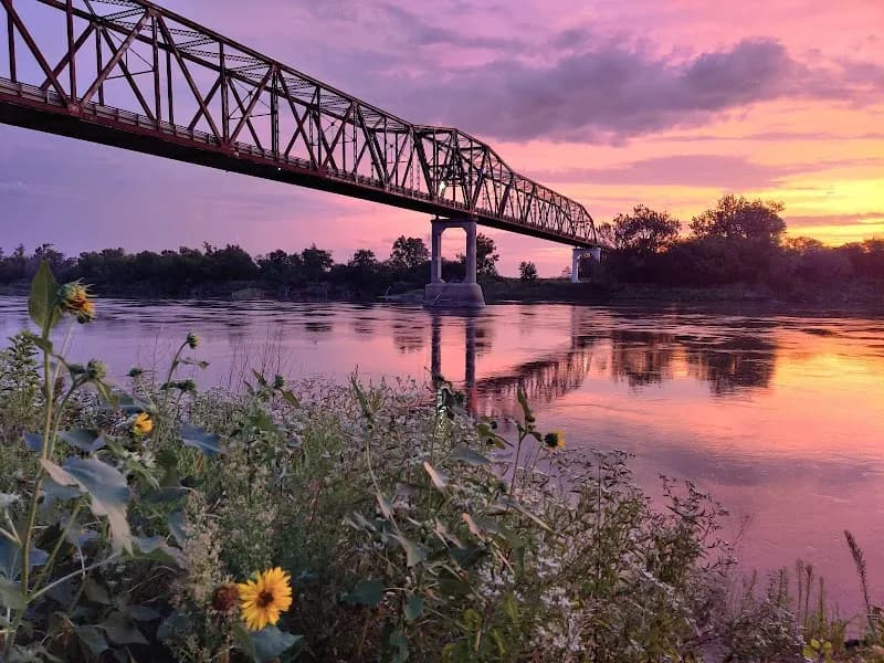 View of Haworth Park in Bellevue, NE