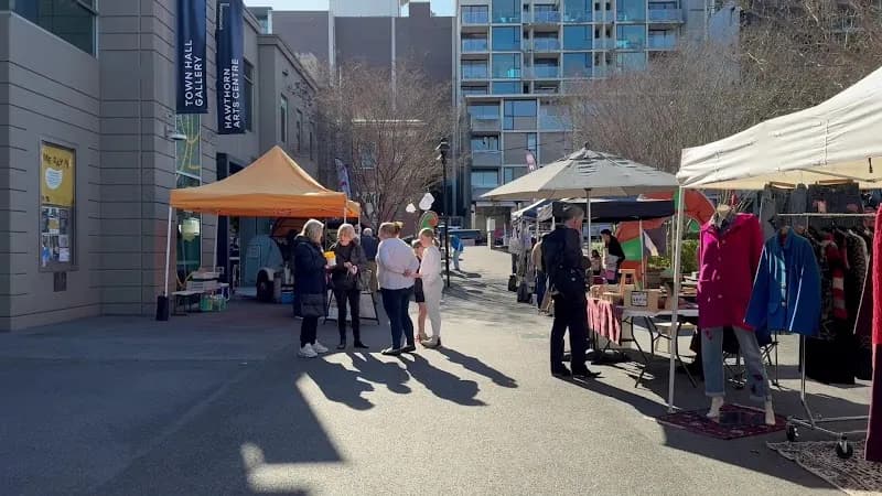 View of Hawthorn Victoria Market in Hawthorn, VIC